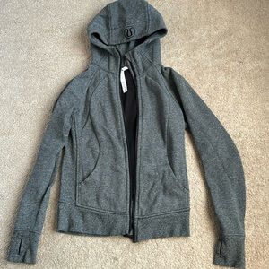 lululemon scuba full zip hoodie